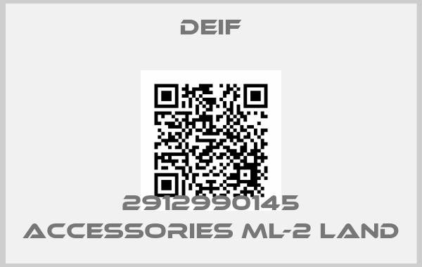 Deif-2912990145 Accessories ML-2 Landprice