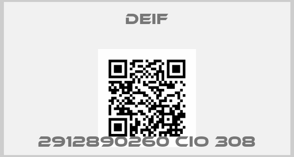 Deif-2912890260 CIO 308price