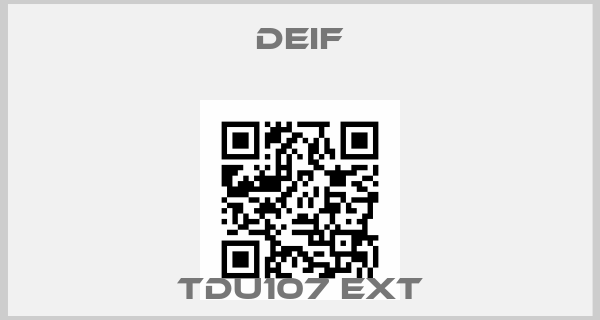 Deif-TDU107 EXTprice