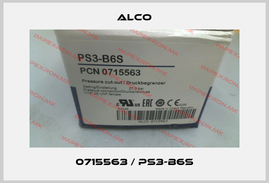Alco-0715563 / PS3-B6Sprice