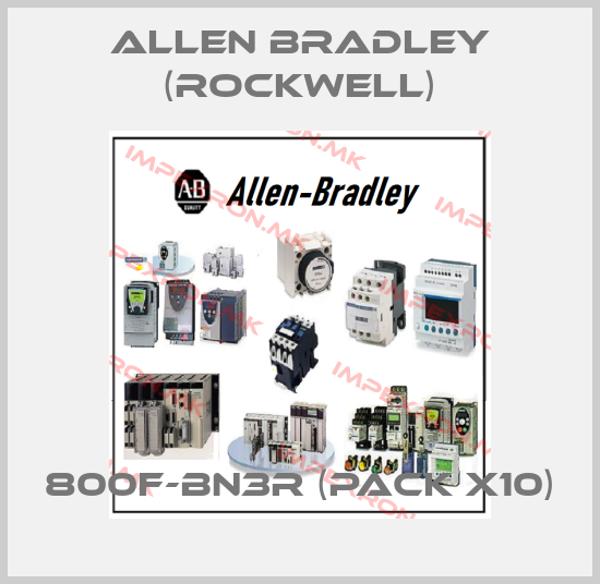 Allen Bradley (Rockwell)-800F-BN3R (pack x10)price