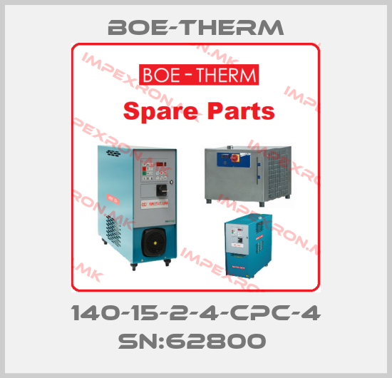 Boe-Therm-140-15-2-4-CPC-4 SN:62800 price