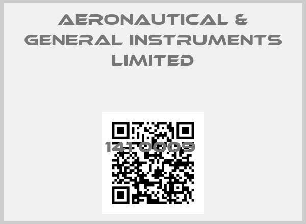 AERONAUTICAL & GENERAL INSTRUMENTS LIMITED-141 0009 price