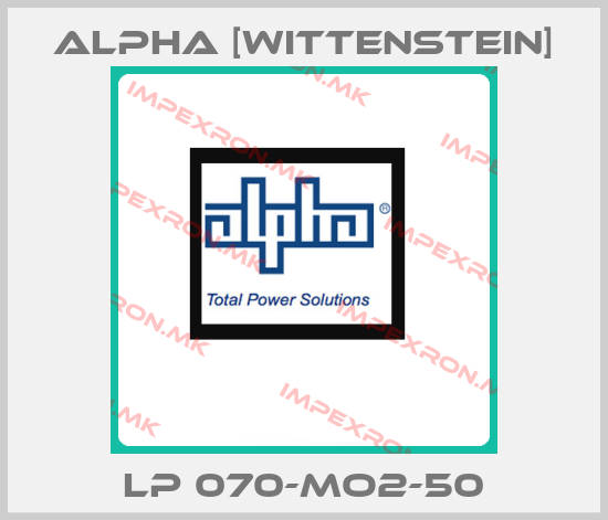 Alpha [Wittenstein]-lp 070-mo2-50price