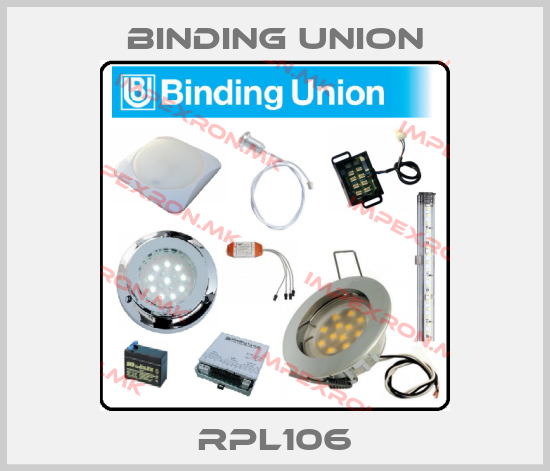 Binding Union-RPL106price