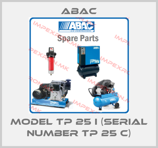ABAC-Model TP 25 I (serial number TP 25 C)price