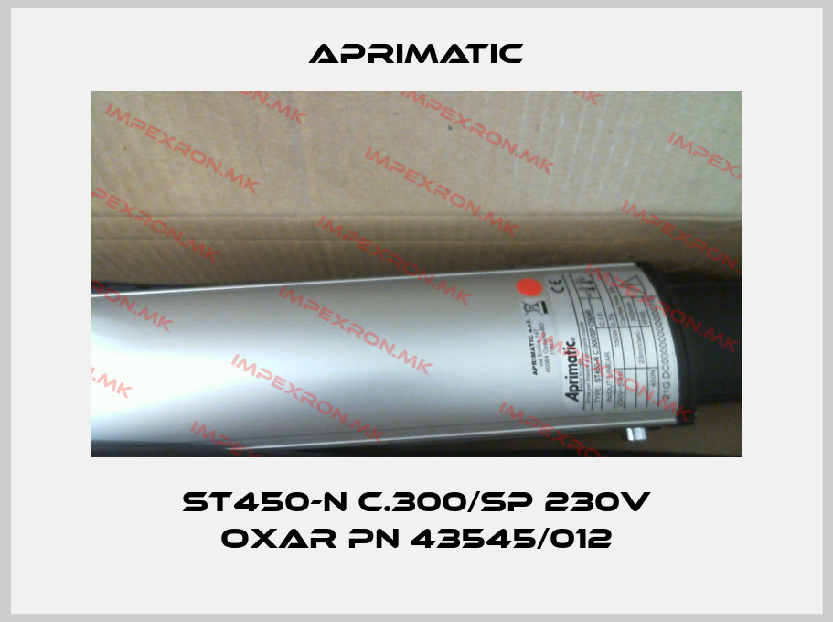 Aprimatic-ST450-N C.300/SP 230V OXAR PN 43545/012price