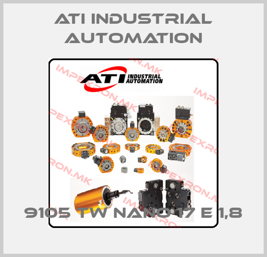 ATI Industrial Automation-9105 TW Nano 17 E 1,8price