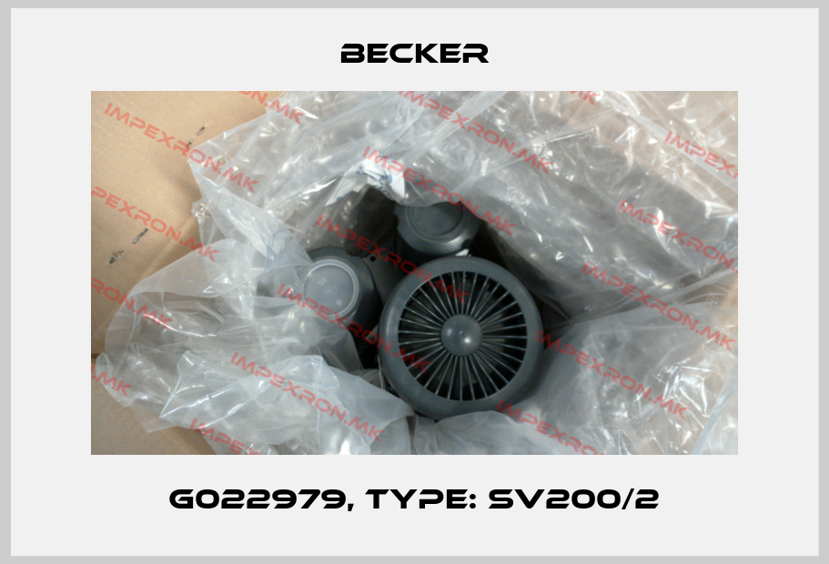 Becker-G022979, Type: SV200/2price