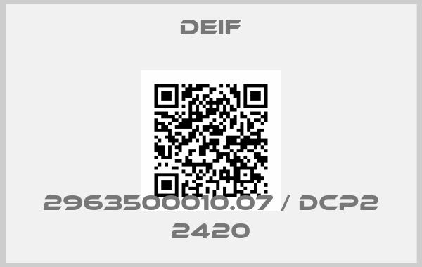 Deif-2963500010.07 / DCP2 2420price