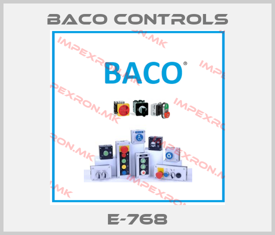 Baco Controls-E-768price