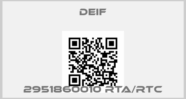 Deif-2951860010 RTA/RTCprice