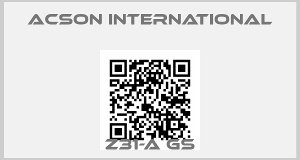 Acson International-Z31-A GSprice