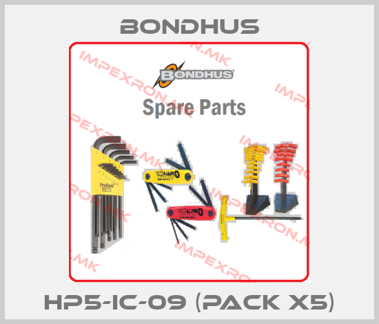 Bondhus-HP5-IC-09 (pack x5)price