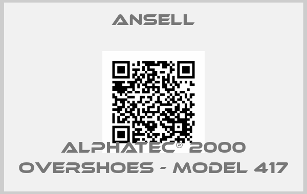 Ansell-AlphaTec® 2000 Overshoes - Model 417price