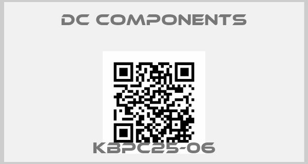 DC Components-KBPC25-06price