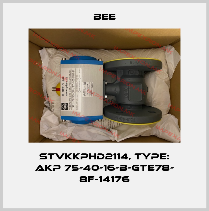 BEE-STVKKPHD2114, Type: AKP 75-40-16-B-GTE78- 8F-14176price