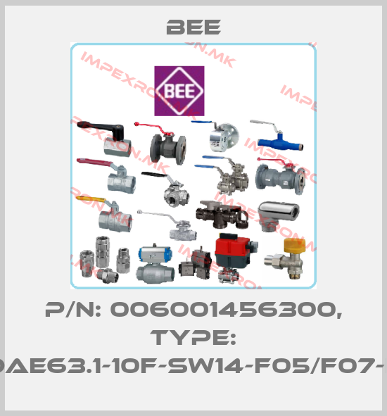 BEE-P/N: 006001456300, Type: DAE63.1-10F-SW14-F05/F07-Fprice