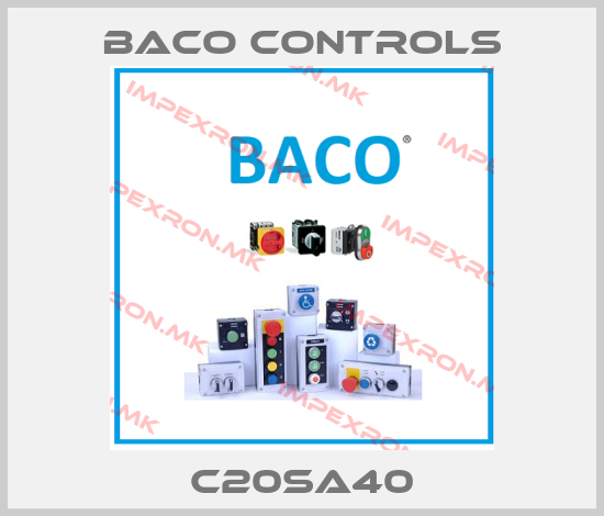Baco Controls-C20SA40price