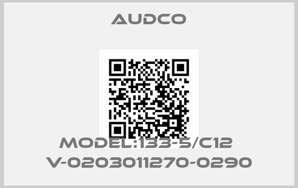 Audco-Model:133-5/C12  V-0203011270-0290price