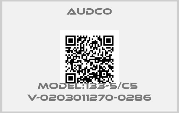 Audco-Model:133-5/C5  V-0203011270-0286price