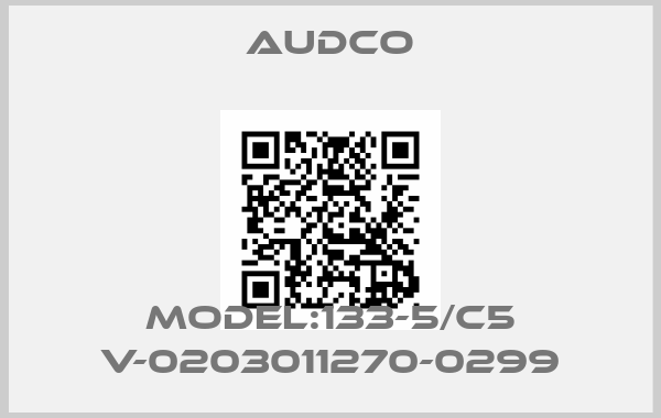 Audco-Model:133-5/C5 V-0203011270-0299price