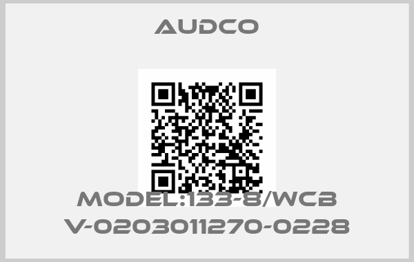 Audco-Model:133-8/WCB V-0203011270-0228price
