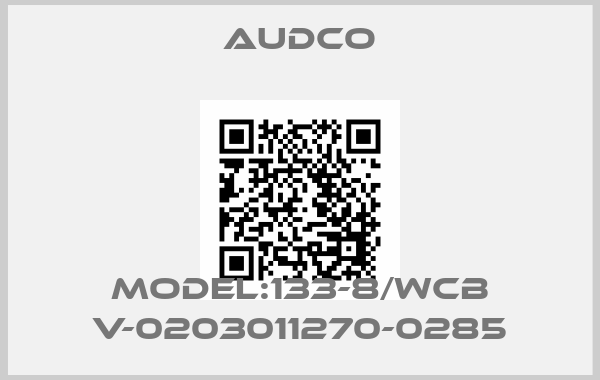 Audco-Model:133-8/WCB V-0203011270-0285price