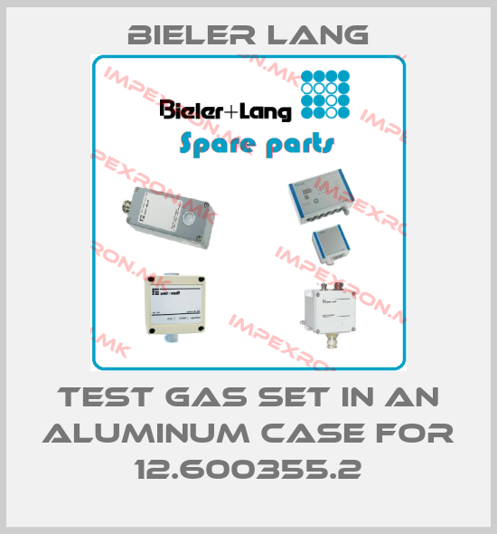 Bieler Lang-Test gas set in an aluminum case for 12.600355.2price