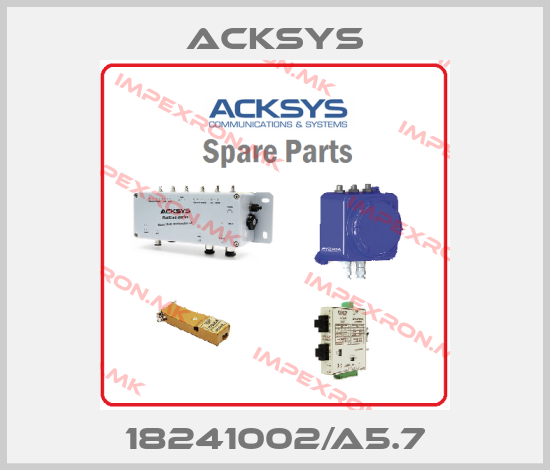 Acksys-18241002/A5.7price