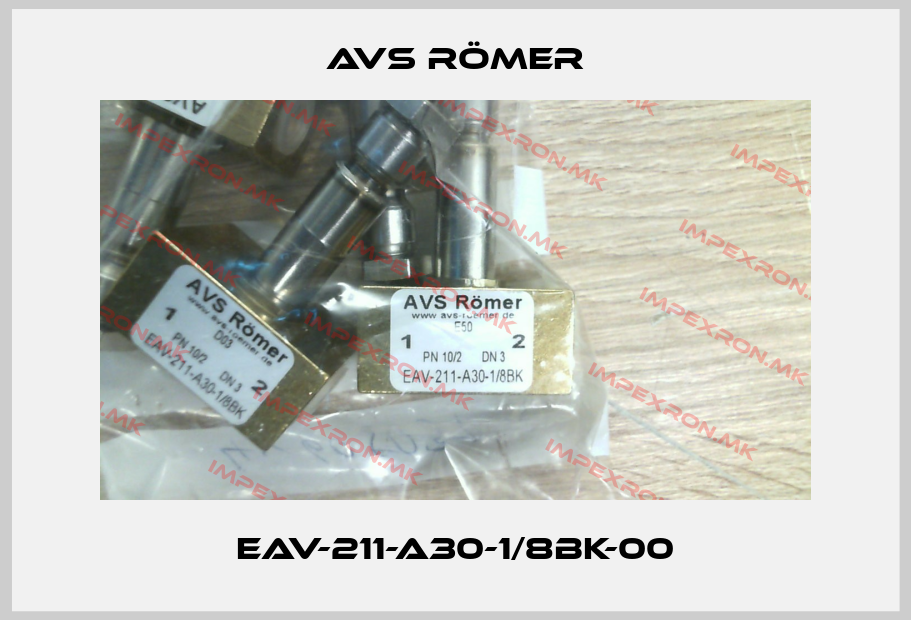 Avs Römer-EAV-211-A30-1/8BK-00price