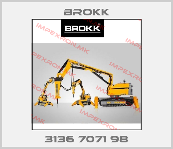 Brokk-3136 7071 98price