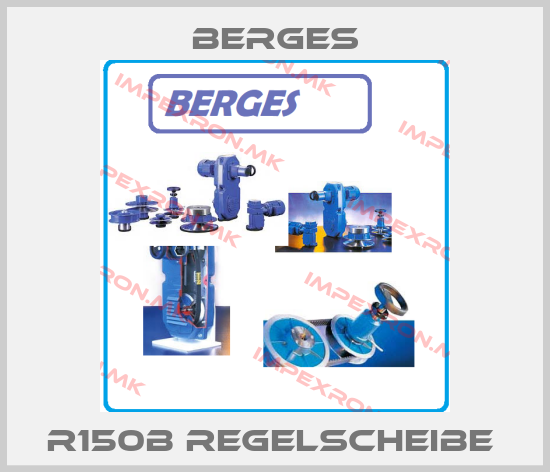 Berges-R150B REGELSCHEIBE price