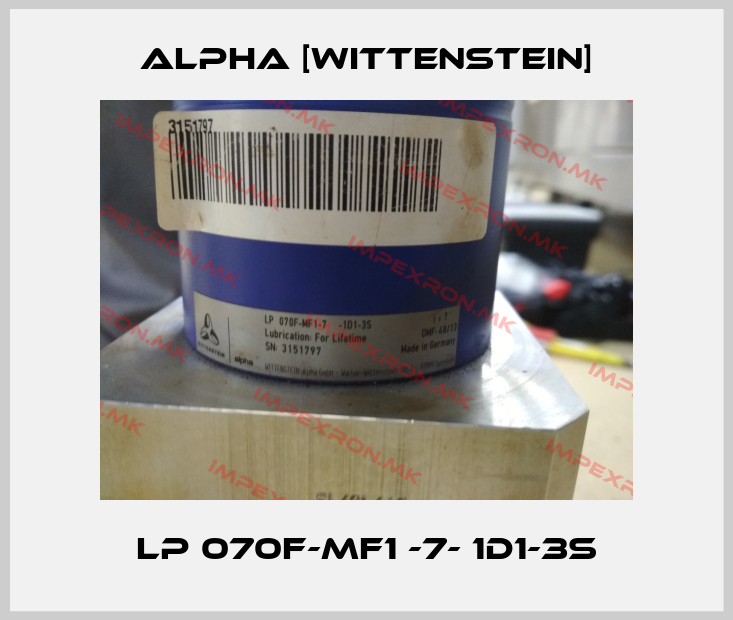 Alpha [Wittenstein]-LP 070F-MF1 -7- 1D1-3Sprice