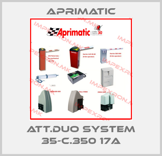 Aprimatic-ATT.DUO SYSTEM 35-C.350 17Aprice