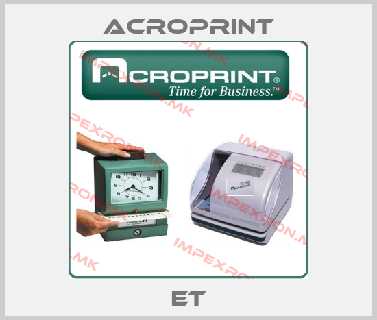 Acroprint-ETprice
