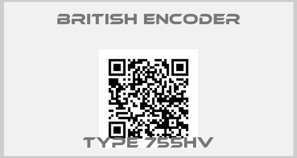 British Encoder-Type 755HVprice