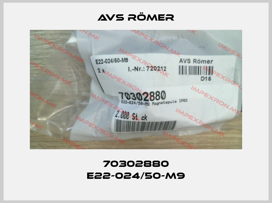 Avs Römer-70302880 E22-024/50-M9price