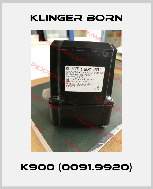 Klinger Born-K900 (0091.9920)price