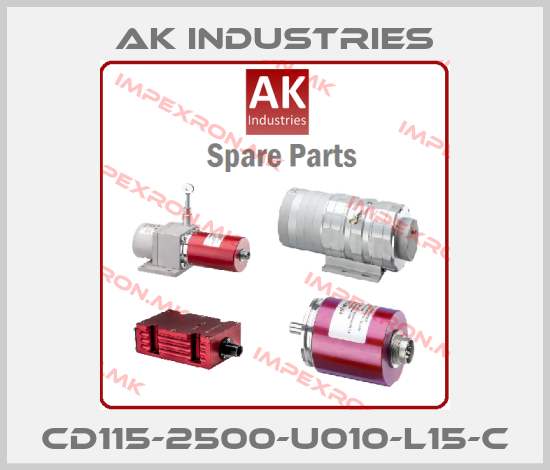 AK INDUSTRIES-CD115-2500-U010-L15-Cprice
