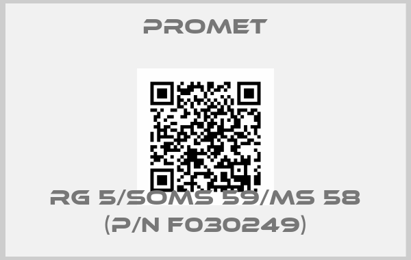 Promet-Rg 5/SoMs 59/Ms 58 (P/n F030249)price