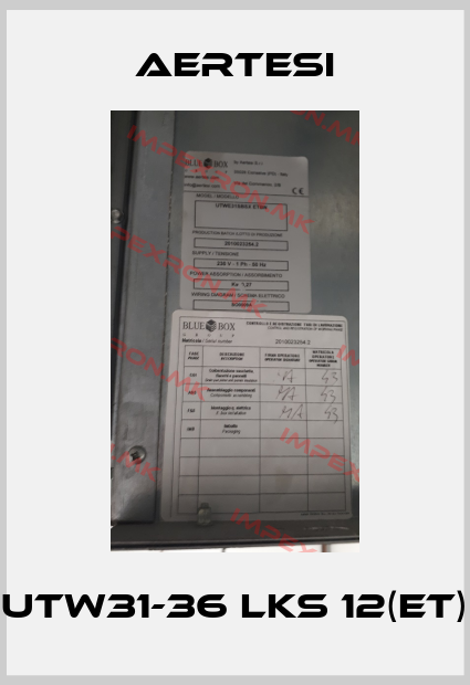 Aertesi-UTW31-36 LKS 12(ET)price
