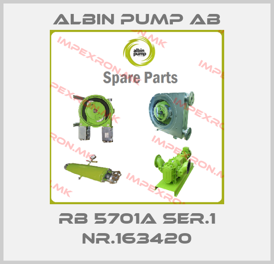 Albin Pump AB-RB 5701A Ser.1 Nr.163420price
