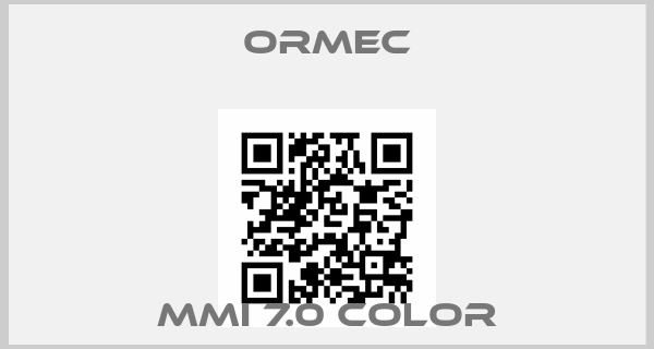 Ormec-MMI 7.0 COLORprice
