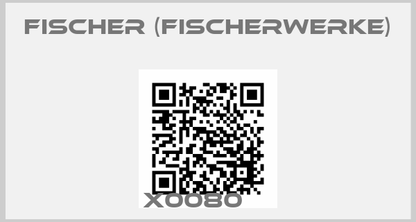 fischer (fischerwerke)-X0080　　price