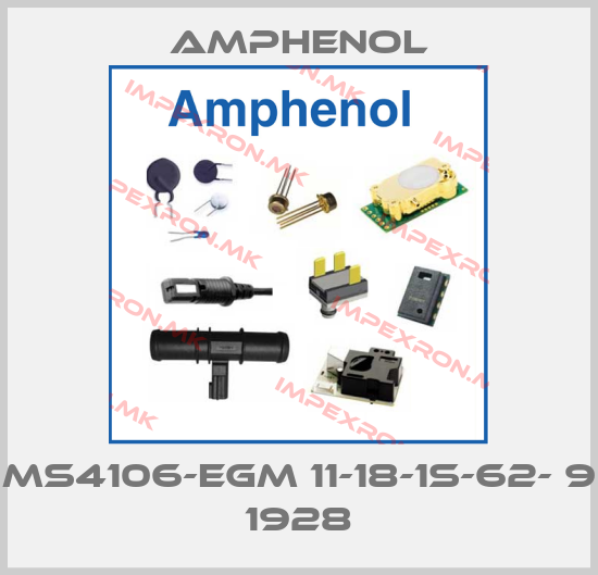 Amphenol-MS4106-EGM 11-18-1S-62- 9 1928price