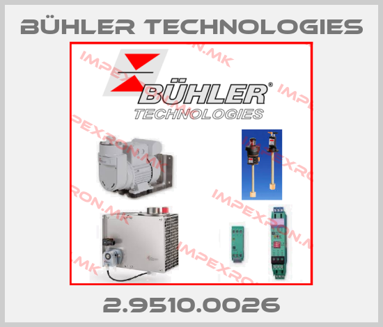 Bühler Technologies-2.9510.0026price