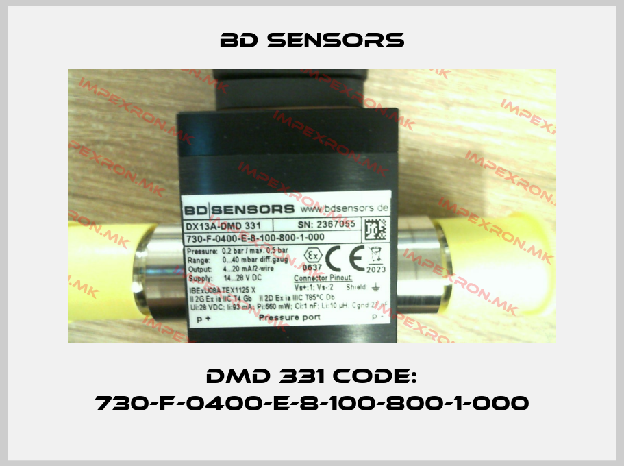 Bd Sensors-DMD 331 Code: 730-F-0400-E-8-100-800-1-000price