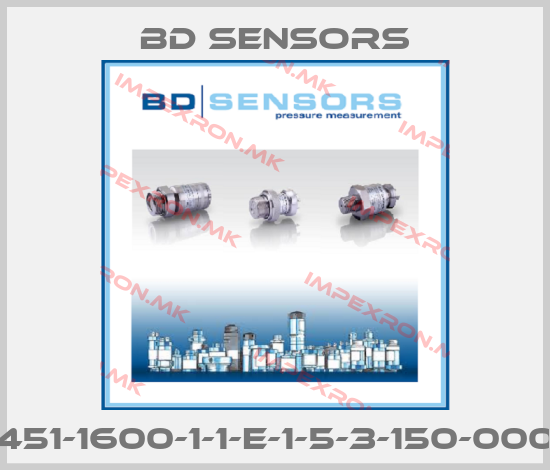Bd Sensors-451-1600-1-1-E-1-5-3-150-000price