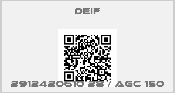 Deif-2912420610 28 / AGC 150price
